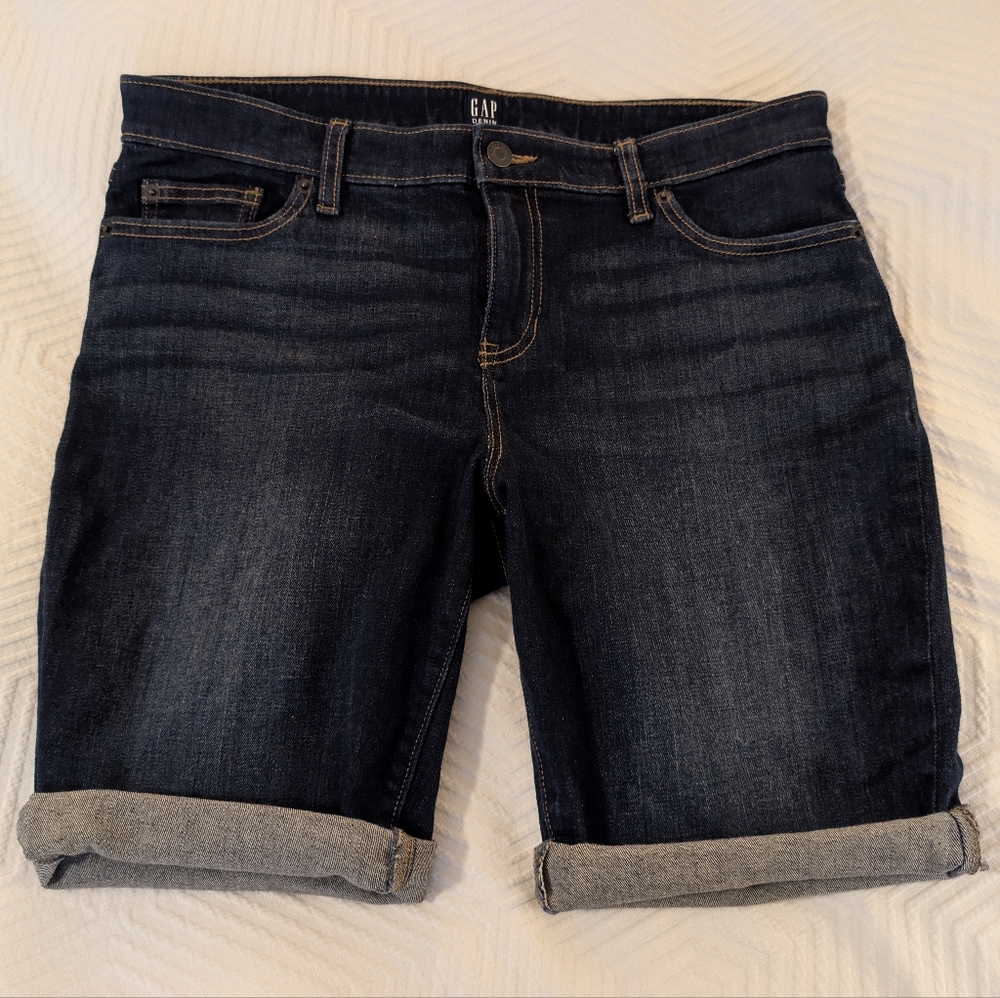 GAP Dark Blue Denim Shorts